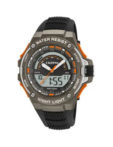 RELOJ CALYPSO NEGRO DE HOMBRE K5768/2