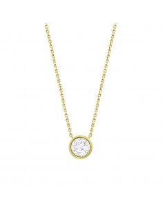 COLLAR LOTUS SILVER DE...