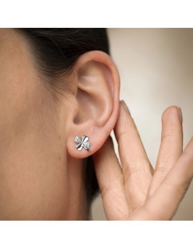 PENDIENTES TRÉBOL LOTUS SILVER MUJER...