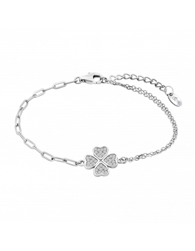 PULSERA TRÉBOL LOTUS SILVER...
