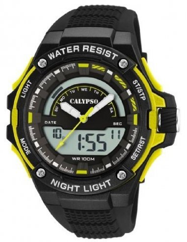 RELOJ CALYPSO NEGRO DE HOMBRE K5768/1