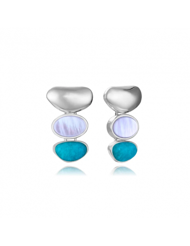 PENDIENTES VICEROY ACERO Y PIEDRA...