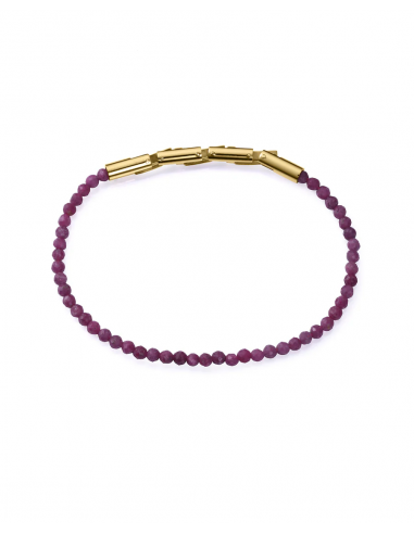 PULSERA DE MUJER DE ACERO IP DORADO...