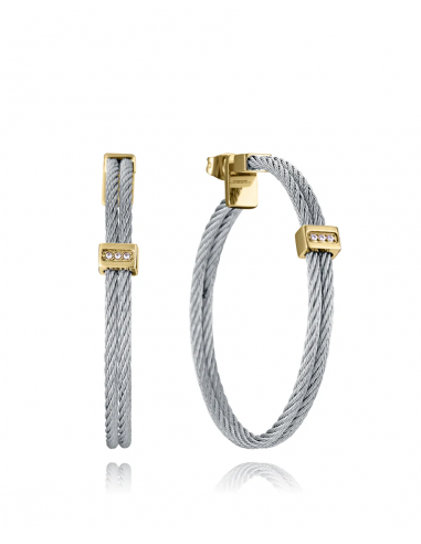 PENDIENTES DE MUJER DE ACERO IP...