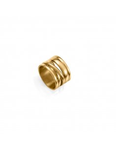 ANILLO VICEROY ACERO DORADO...