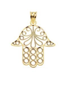 18K COLGANTE MANO DE FATIMA... 2
