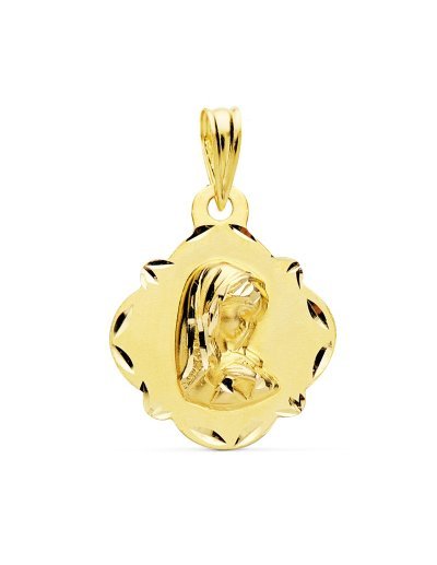MEDALLA ORO VIRGEN NIÑA 19...