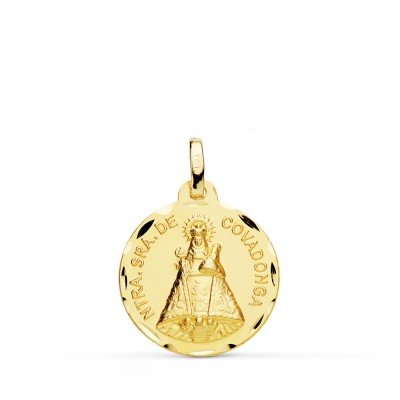 9K MEDALLA DE LA VIRGEN DE...