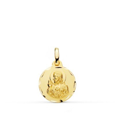9K MEDALLA CORAZON DE JESUS...