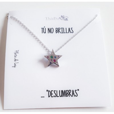 Collar Estrella Plata