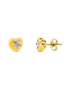 18K PENDIENTES ORO AMARILLO... 2