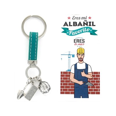 Llavero Eres mi Albañil...