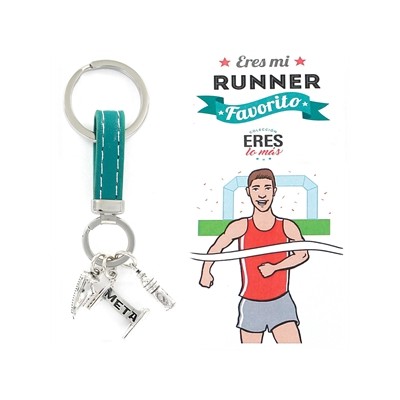 Llavero Eres mi Runner...