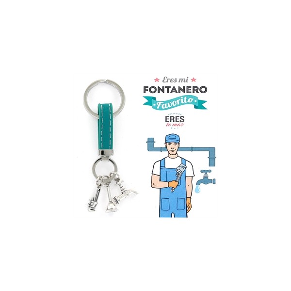 Llavero Eres mi Fontanero favorito