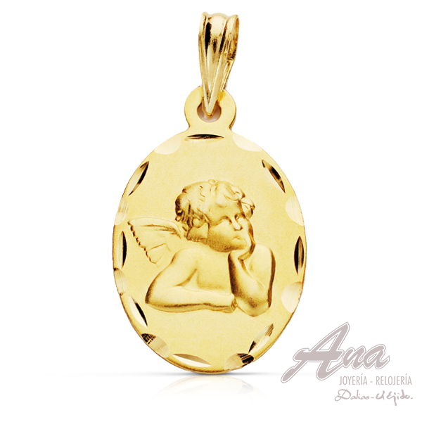 9K ANGEL BURLON OVAL 23X14 MM