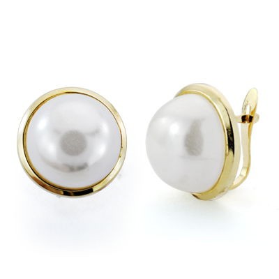 PENDIENTES 1/2 PERLA...