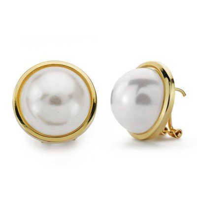 PENDIENTES 1/2 PERLA...