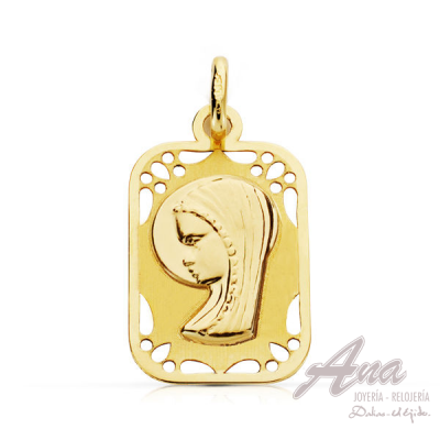 9K MEDALLA VIRGEN NIÑA...