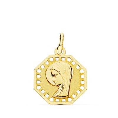 9K MEDALLA VIRGEN NIÑA...