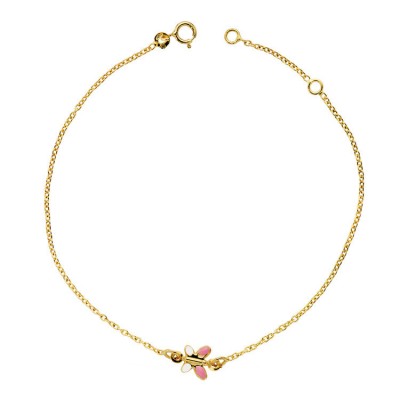 18K PULSERA MARIPOSA...