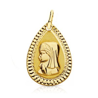 9K MEDALLA VIRGEN NIÑA...