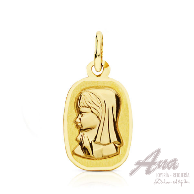 9K MEDALLA VIRGEN NIÑA...