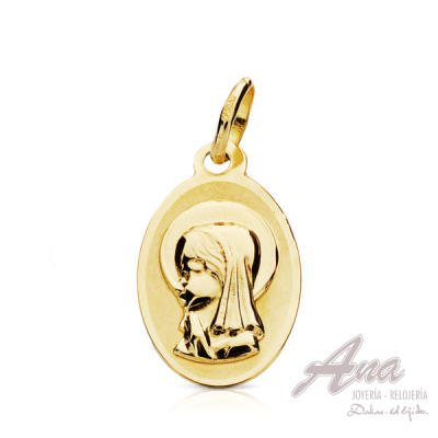 9K MEDALLA VIRGEN NIÑA...