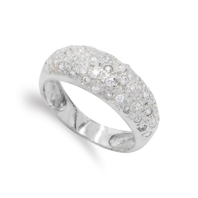 18K SORTIJA ORO BLANCO Y...