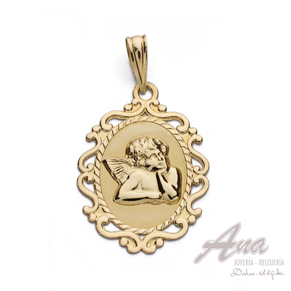 9K MEDALLA ANGEL BURLON 9K CERCO....