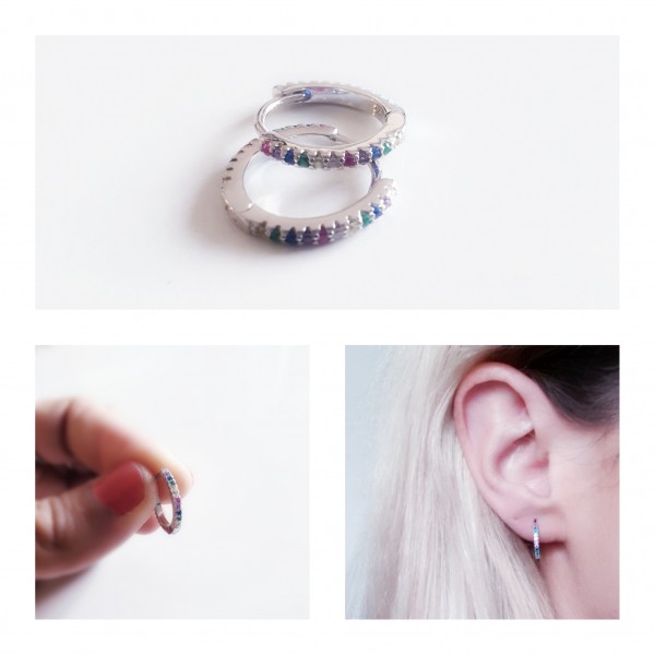 PENDIENTE ARITO COLORFULL