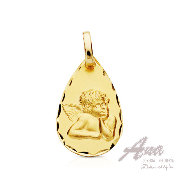 9K MEDALLA GOTA ANGELITO BURLON...