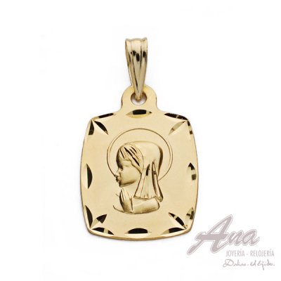 9K MEDALLA VIRGEN NIÑA...