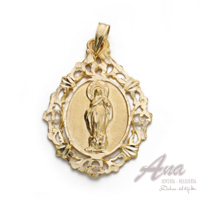 9K MEDALLA VIRGEN...