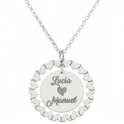 GARGANTILLA CERCO CORAZONES...