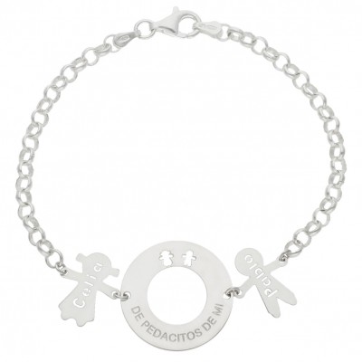 PULSERA DE PEDACITOS DE MI...