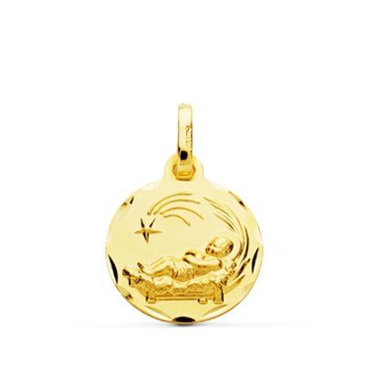 9K MEDALLA ORO AMARILLO...