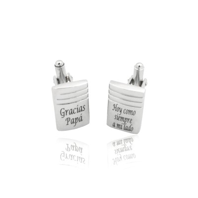 Gemelos Acero, rectangular...