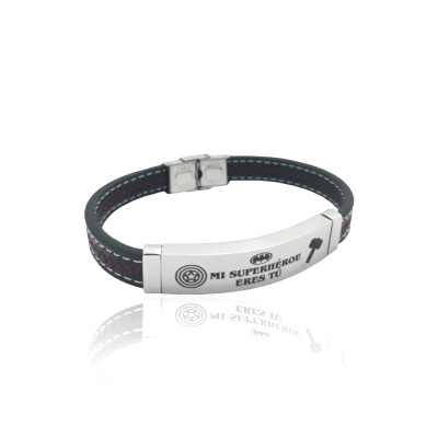 Pulsera Acero, “Mi superheroe”