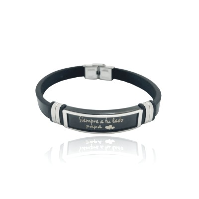 Pulsera Acero, “Siempre a...