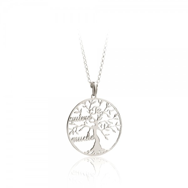 Gargantilla Plata, árbol de la vida