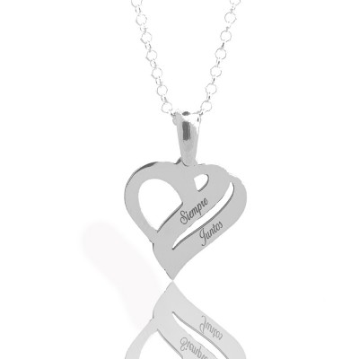 Gargantilla Plata, corazón...