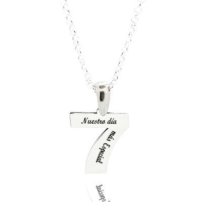 Gargantilla Plata, números...