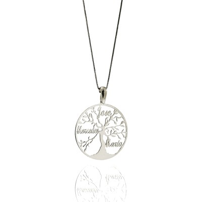 Gargantilla árbol vida...