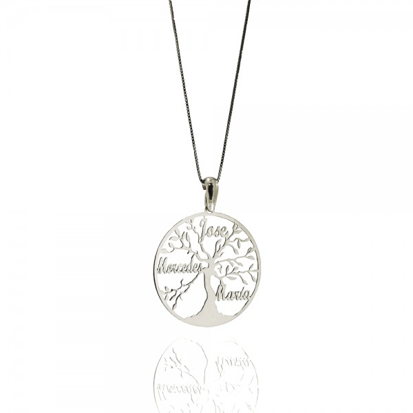 Gargantilla árbol vida nombres...