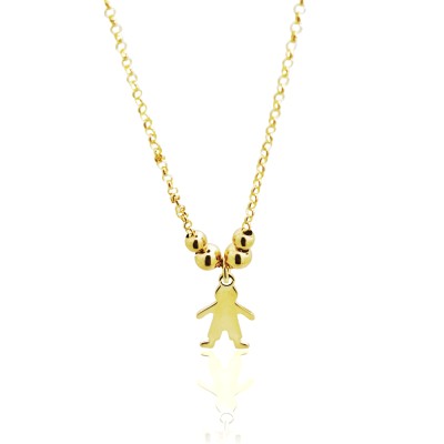 Gargantilla Chapado en oro...