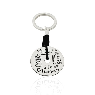 Llavero Plata, natalicio...