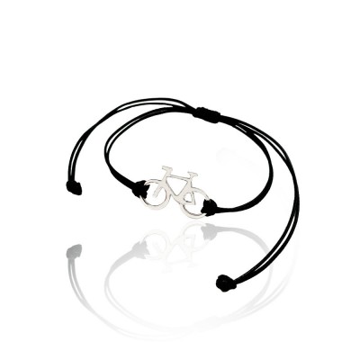 Pulsera bicicleta cordon