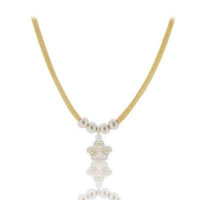 Gargantilla plata, cordón...