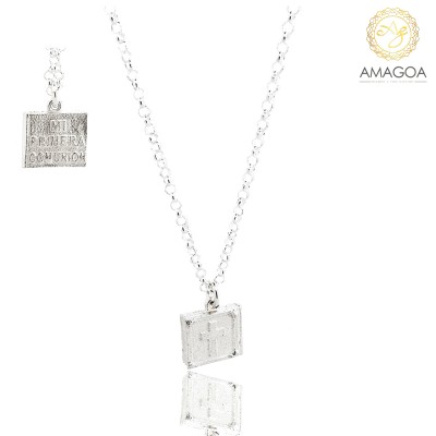 Gargantilla Plata, silueta...