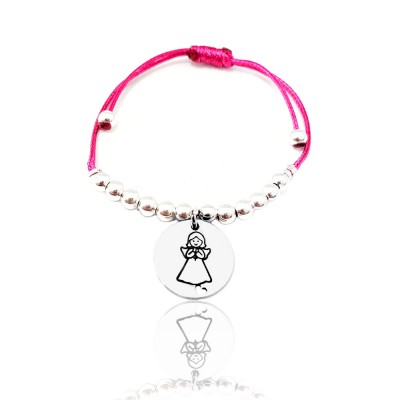 Pulsera bolas plata,...